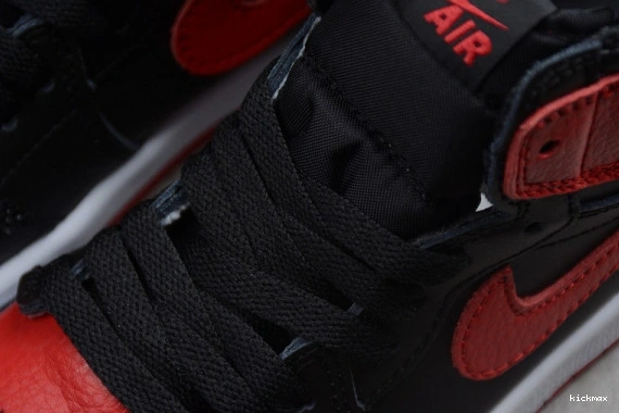Rep Jordan Bred 001  Kid 555088 001  1 Kids OG Retro Black Air High Banned Red 555088 0401